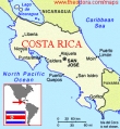 Map of Costa Rica